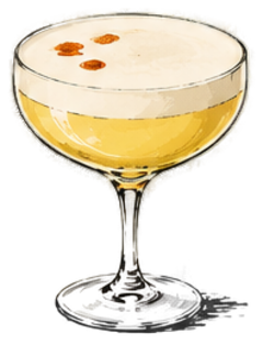 Pisco Sour cocktail at Renzo's St. Pete — Macchu Pisco, lime, agave