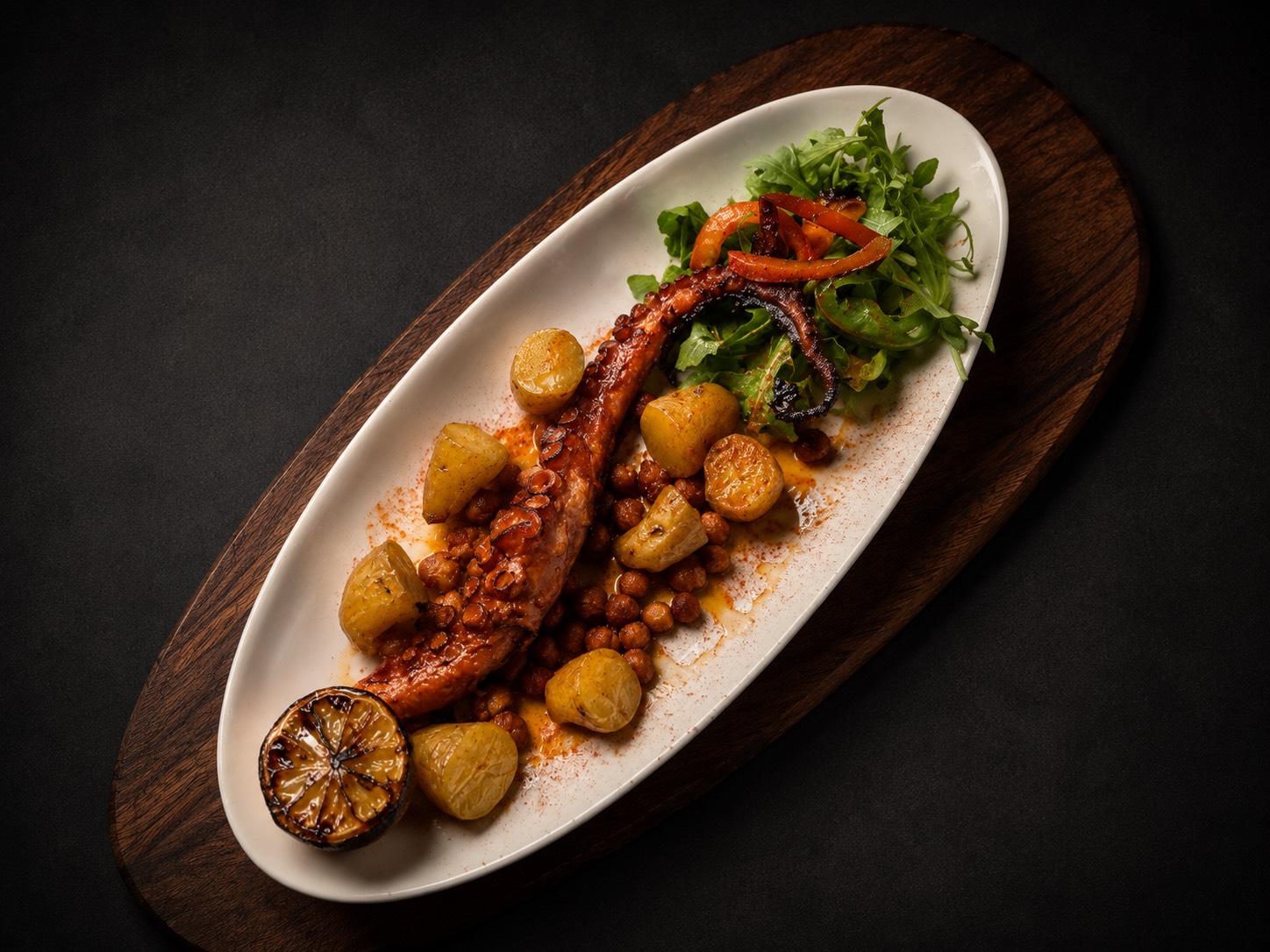 Josper-grilled octopus at Renzo's St. Pete